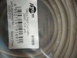 Патч-корд литой, UTP, RJ45, Cat.5e, 5m, серый фото от покупателей 13