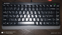 Клавиатура проводная A4Tech FKS11 USB Grey/Black (4711421960458) фото от покупателей 9
