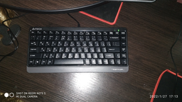 Клавиатура проводная A4Tech FKS11 USB Grey/Black (4711421960458) фото от покупателей 8