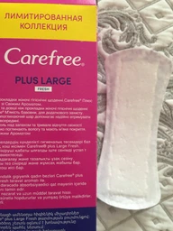 Ежедневные гигиенические прокладки Carefree Plus Large Fresh 36 шт (3574661604770/3574661487656) фото от покупателей 7