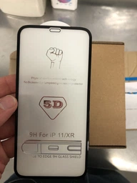 Защитное стекло Full Cover 10D на весь экран для iPhone X/XS/11 Pro Black фото от покупателей 2