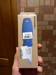 Туристичний ніж Morakniv Eldris 12649 Blue (23050136) фото від покупців 8