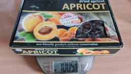 Курага Ecofood Чорна натуральна 0,5 кг