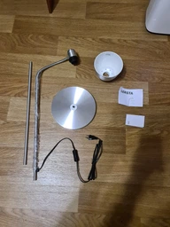 Світильник підлоговий для читання, срібний Ikea LERSTA 001.106.40 фото от покупателей 3