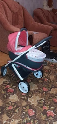 Коляска Smoby Toys Maxi-Cosi & Quinny 3 в 1 со съемной люлькой (253198) (3032162531983) фото от покупателей 6