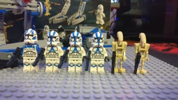 Lego Star Wars Клоны-пехотинцы 501-го легиона 75280