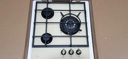 Варочная поверхность газовая Luxor RG 455 Rustik Champagne KUP + круглая подставка WOG в подарок бежевый, шампань, слоновая кость фото от покупателей 1