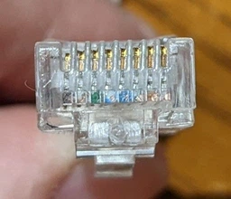 Кліщі для обтиску штекерів MASTERTOOL RJ11/RJ12/RJ45 190 мм 75-2243