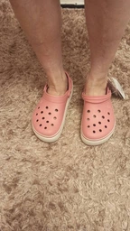 Сабо Crocs Crocband Platform Clog 36 р 22.5-23 см Розовые 205434-6PH-M4/W6 Blossom