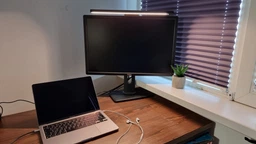 LED Лампа на монитор Скринбар Baseus i-wok Series USB Asymmetric Light Source Screen Hanging Light (fighting) Pro (DGIWK-P01) Черный фото от покупателей 8