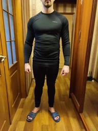Мужской комплект термобелья CRAFT Core Warm Baselayer Set Black 1909709-999000 M фото от покупателей 4