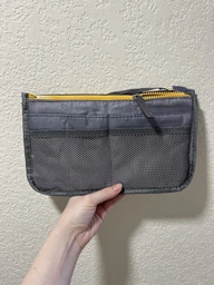 Органайзер в женскую сумку Bag-in-bag голубой фото от покупателей 4