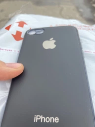 Чохол Silicone Glass Case для iPhone 8 (12) Blue синій фото від покупців 1