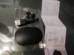 Бездротові вакуумні Bluetooth навушники AirDots A6S Black TWS гарнітура з боксом для заряджання фото від покупців 2