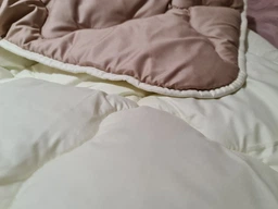 Одеяло IDEIA Всесезонное Двуспальное 175х210 см Овечья шерсть Woolly Двустороннее Молоко/Беж (4820227285426) фото от покупателей 16