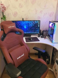 Крісло для геймерів Anda Seat Kaiser 2 Black/Maroon Size XL (AD12XL-02-AB-PV/C-A05)