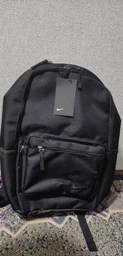 Рюкзак женский спортивный тканевый 20 л вмещает формат А4 Nike Heritage DB3300-629 Розовый (197597970950) фото от покупателей 1