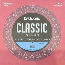 Струны для классических гитар DAddario EJ27H Student Nylon (Hard Tension) фото от покупателей 8