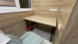 Компьютерный стол Ferrum-decor Дейв 75x120x70 черный ДСП Дуб Артизан 32мм (DEY2145) фото от покупателей 3