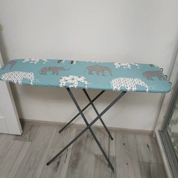 Чехол для гладильной доски Мій Дім Мятные слоны 120 х 40 см (CU6031) фото от покупателей 9