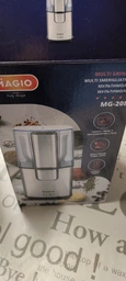 Кофемолка MAGIO MG-208 200 Вт, многофункциональная кофемолка, электрическая кофемолка измельчитель фото от покупателей 3
