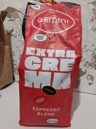 Кофе в зернах Gemini Crema Нежная 1 кг фото от покупателей 6
