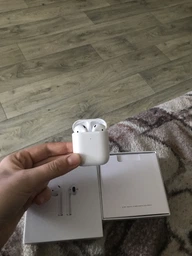 Беспроводные Наушники Air Buds 2 QY-20 на Чипе Airoha 1565 Беспроводная зарядка фото от покупателей 2