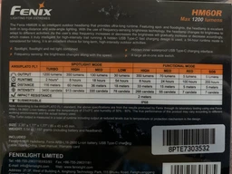 Ліхтар Fenix HM60R фото від покупців 3