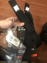 Лямки для тяги бавовняні Power System Power Straps PS-3400 чорно-жовті фото від покупців 4