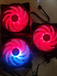 Набор вентиляторов PcCooler Halo 3-in-1 FRGB KIT фото от покупателей 6