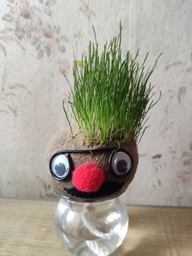 Набор для выращивания Grow Grass man Травянчик (UFTGG) фото от покупателей 6