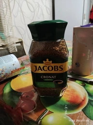 Кава розчинна сублімована Jacobs Cronat Kraftig 190 г
