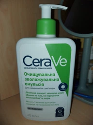 Очищающая увлажняющая эмульсия CeraVe для нормальной и сухой кожи лица и тела 473 мл (3337875597333) фото от покупателей 5