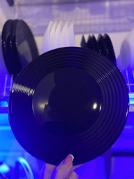 Сервиз столовый чёрно-белый Luminarc Harena Black/White 18 предметов (N1518)