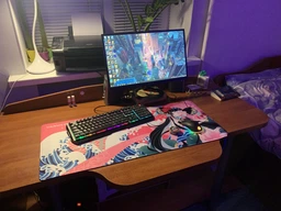 Игровая поверхность Varmilo Camellia Desk Mat XL Speed (ZDB011-01) фото от покупателей 11