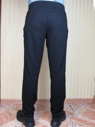 Спортивные штаны мужские ROZA 181117 4XL Черные (4824005587344) фото от покупателей 5