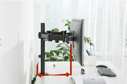 Настольное крепление для двух мониторов ITech 13" - 27" Black (MBS-12F) фото от покупателей 10