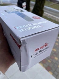 Бездротовий Bluetooth мікрофон для караоке WS-1688 Чорний фото від покупців 9