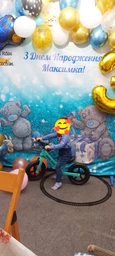 Біговел Miqilong ZCY-HP12-PINK HP 12" рожевий фото від покупців 2