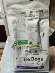 Сухий беззерновий гіпоалергенний корм для цуценят всіх порід Nature's Protection Superior Care White Dogs Grain Free Junior All Breeds Натюр Протекшн Суперіор Кєр Джуніор для білого забарвлення з лосоем та крилем 1,5 кг (4771317456717) фото от покупателей 4