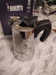 Гейзерна кавоварка Bialetti Musa 90 мл на 2 чашки (0005338) фото від покупців 2