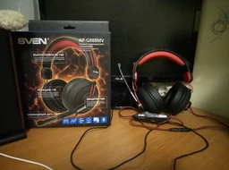 Наушники Sven AP-G888MV Black-Red фото от покупателей 11