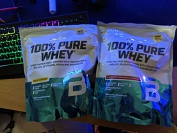Протеїн BioTech USA 100% PURE WHEY 400 грамів Смак Банан фото від покупців 1