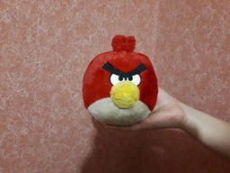 М'яка іграшка Angry Birds Пташка червона, 12 см (90837)