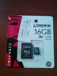 Карта памяти Kingston MicroSDHC 16GB Class 10 UHS-I + SD адаптер (SDC10G2/16GB) фото от покупателей 2