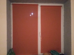 Роллета тканевая Деко-Сити Мини с направляющей 115x170 см, лен, Оливковая (31018115170) фото от покупателей 1