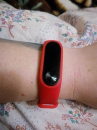 Ремешок Mi Fit для Xiaomi Mi Band 2 OLED Red фото от покупателей 18