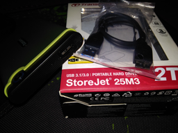 Жорсткий диск Transcend StoreJet 25M3G 2TB TS2TSJ25M3G 2.5" USB 3.1 Gen1 External Military Green фото від покупців 10