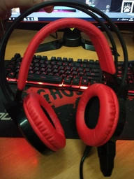 Наушники Redragon Chronos Red-Black (64207) фото от покупателей 3
