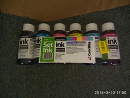 Комплект чернил ColorWay Epson TX650 (6х100мл) BK/С/M/CL/ML/Y (CW-EW650SET01) фото от покупателей 3